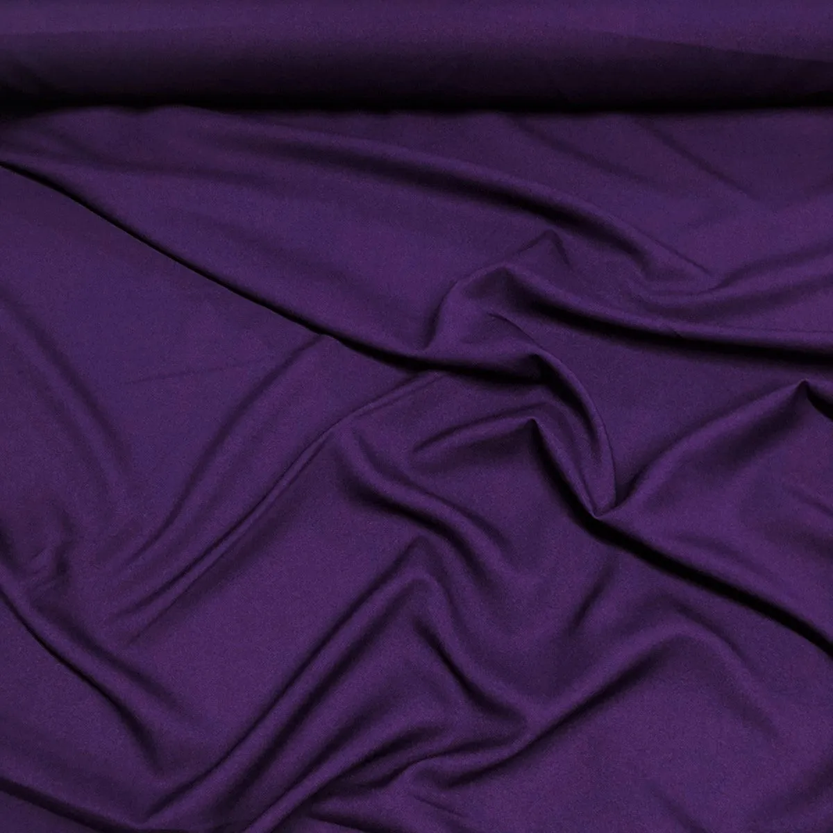 1pc - Scuba (Wrinkle-Free) Table Linen 85"x85" Square - Purple 1258