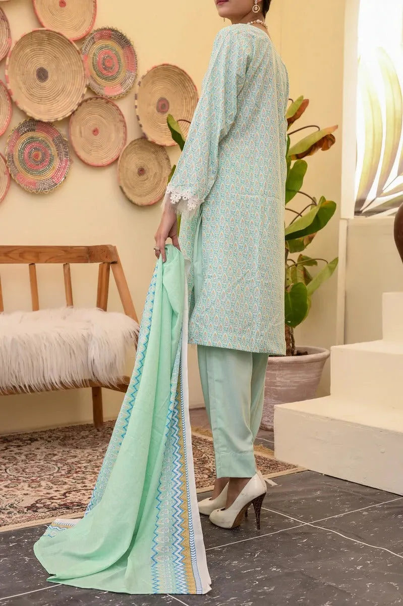 Amna Khadija Unstitched 3 Piece Wrinkle Free Prints Vol-11 Collection’2022-WFP-1066-A