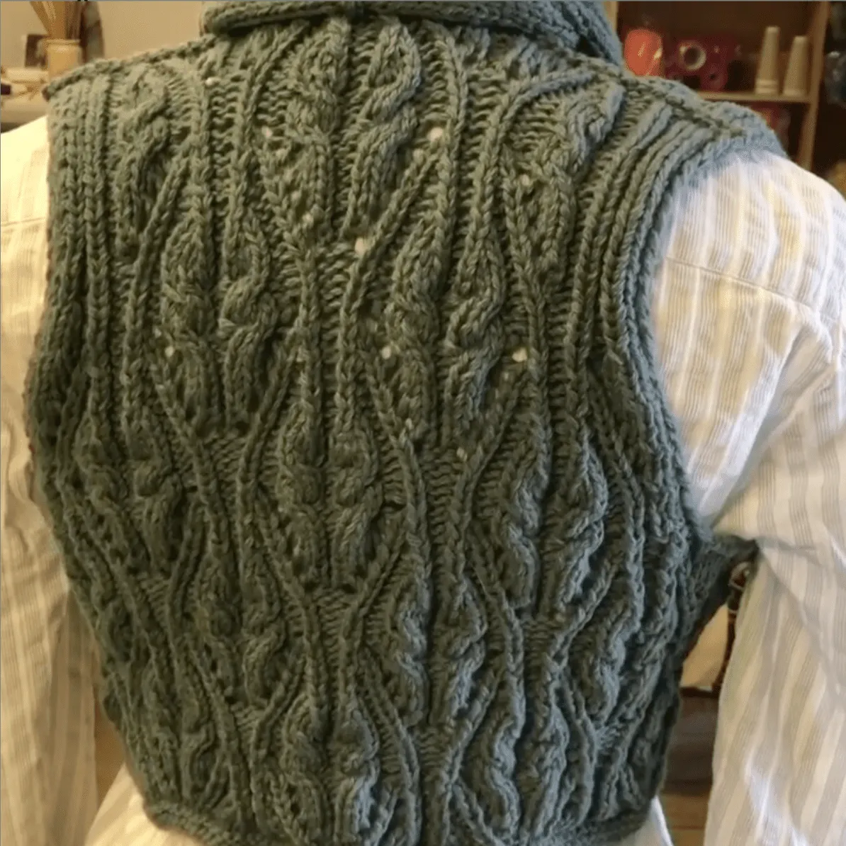 Arabesque Gilet Pattern