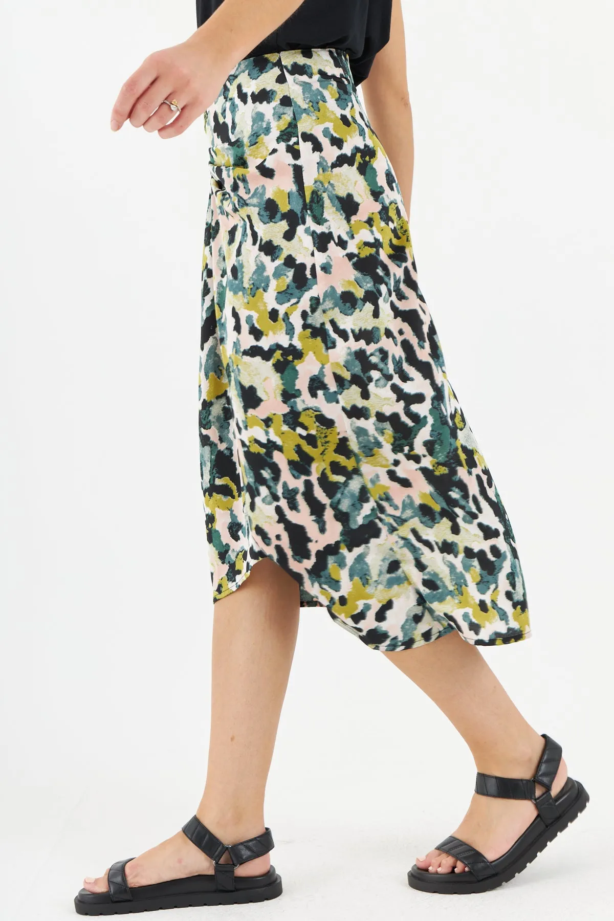 Baba Midi Skirt (Green)