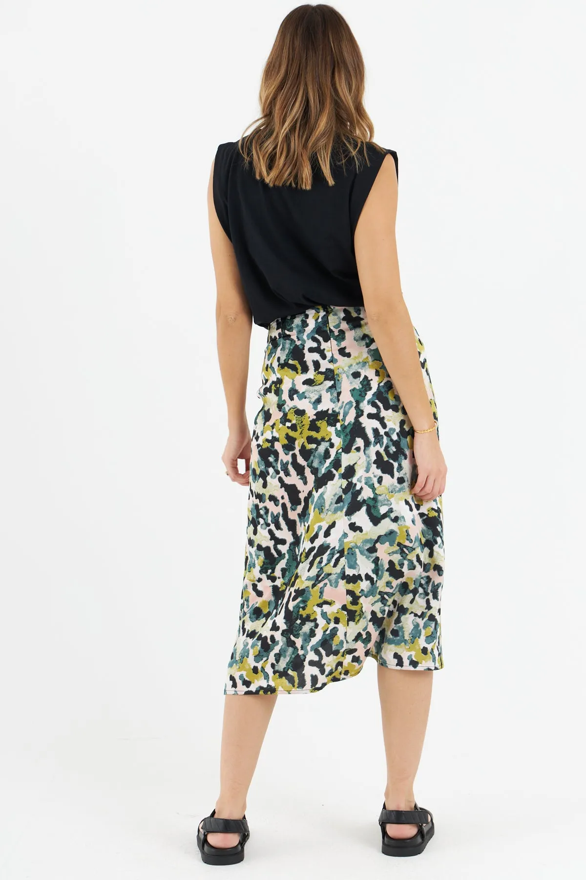 Baba Midi Skirt (Green)