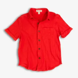 Beach Shirt | Coral