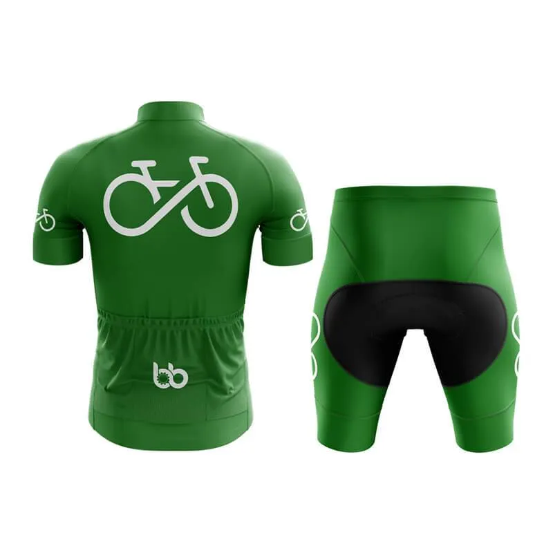 Bike Forever 2.0 Club Cycling Kit (Green)