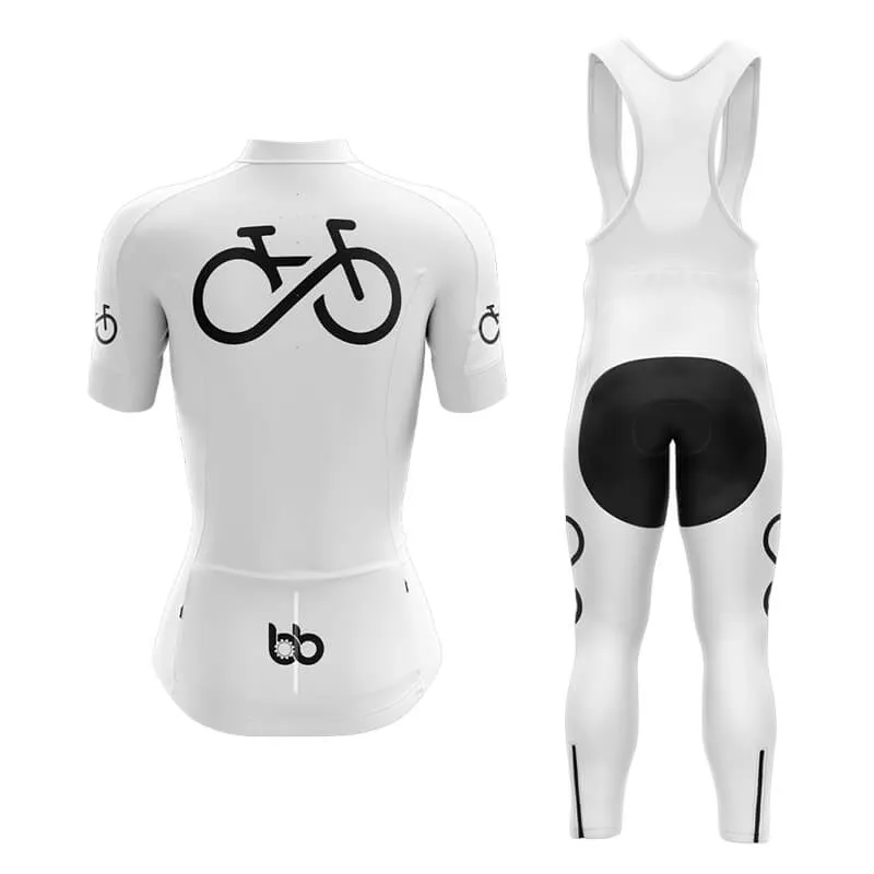 Bike Forever 2.0 Club Cycling Kit (White)