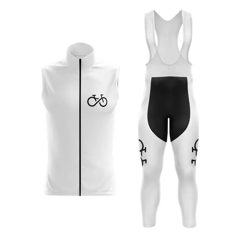 Bike Forever 2.0 Club Cycling Kit (White)