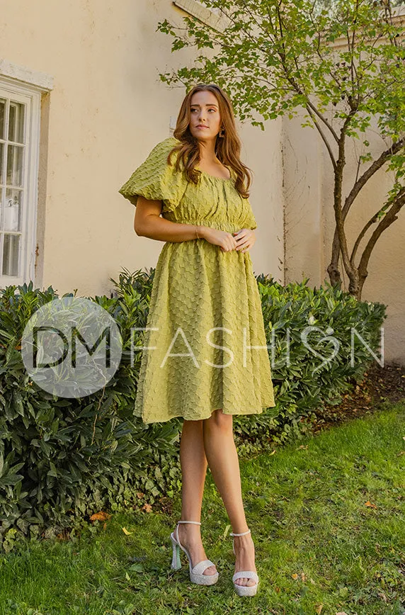 Brynn Winter Pear Texture Dress- DM Exclusive - Maternity Friendly