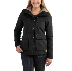 Carhartt Women's Weathered Duck Fleece Lined Wesley Coat