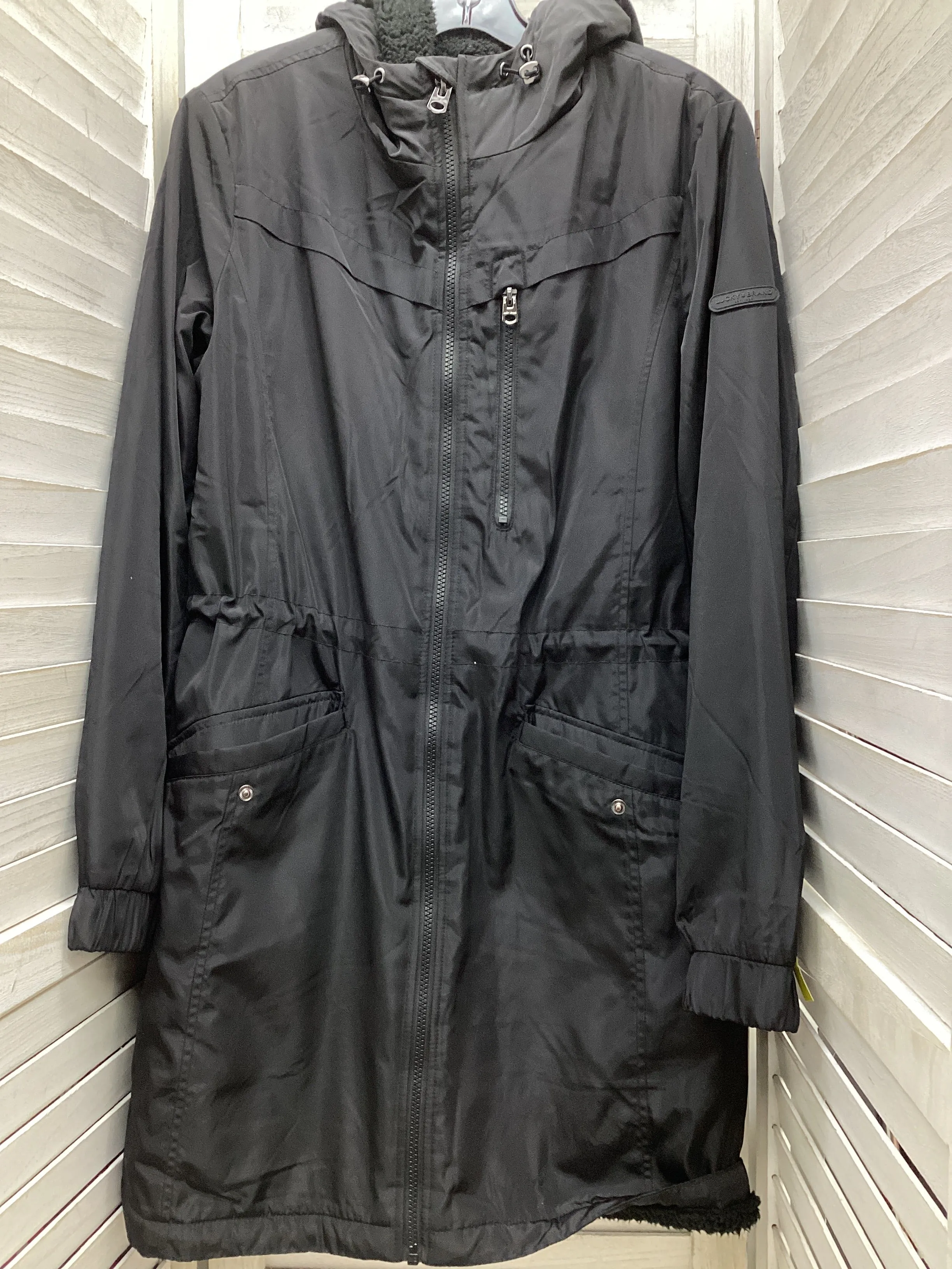 Coat Puffer & Quilted By Lucky Brand In Black, Size: L