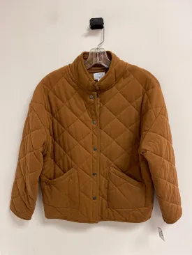 Coat Puffer & Quilted By Time And Tru In Brown, Size: S