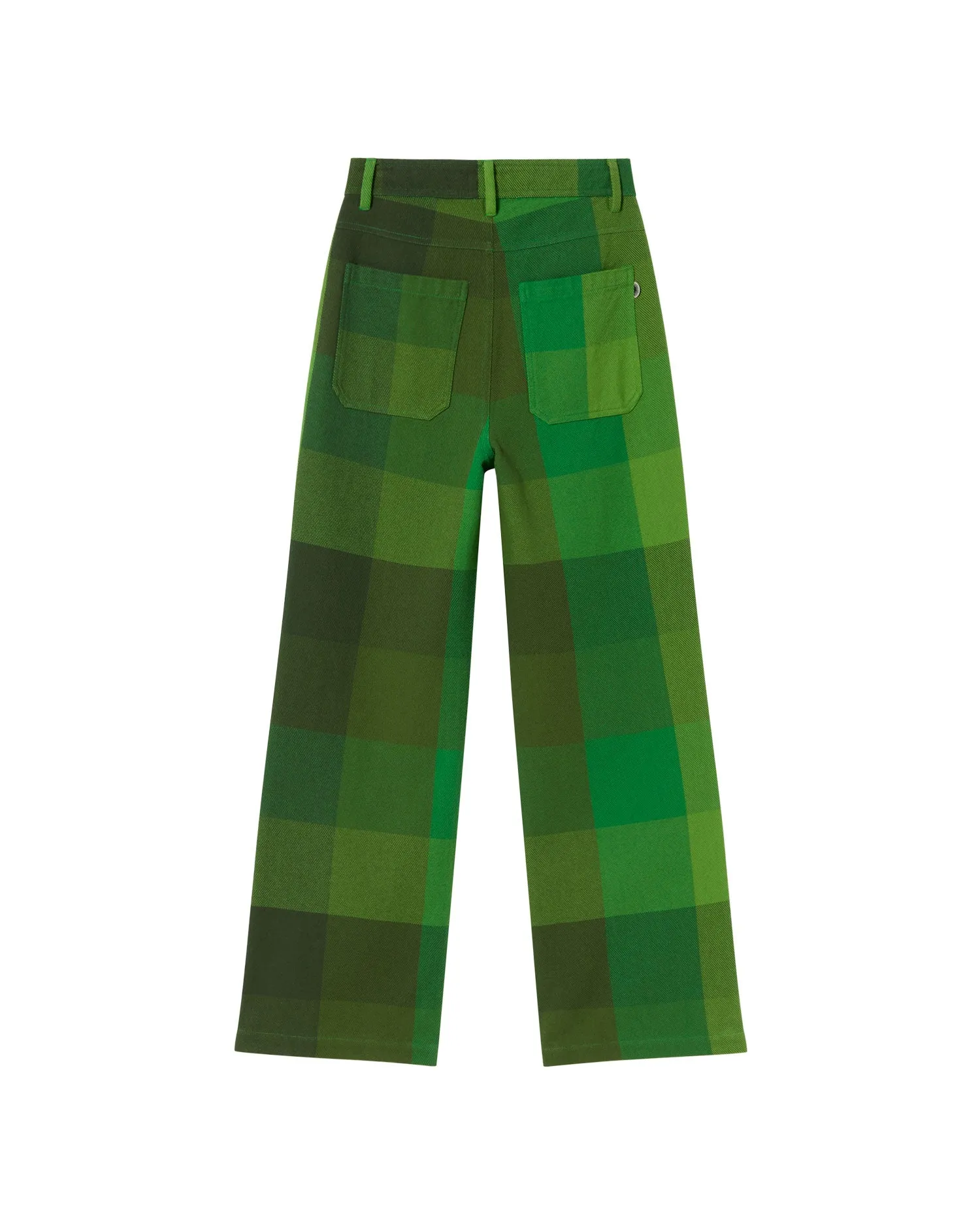 Coral Pants Green Central Blanket