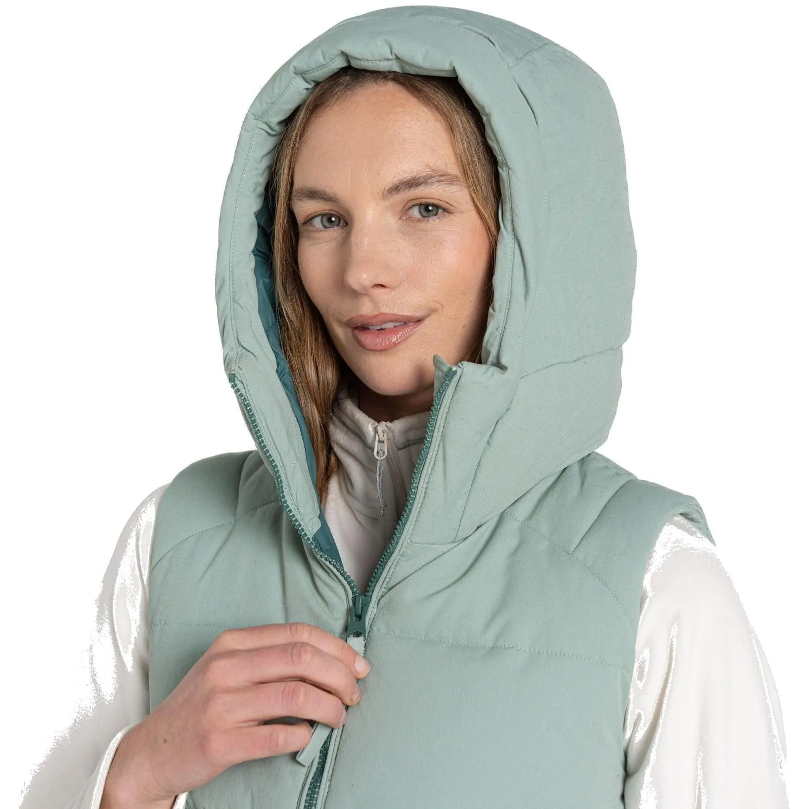 Craghoppers Womens Andes Waterproof Padded Hooded Gilet