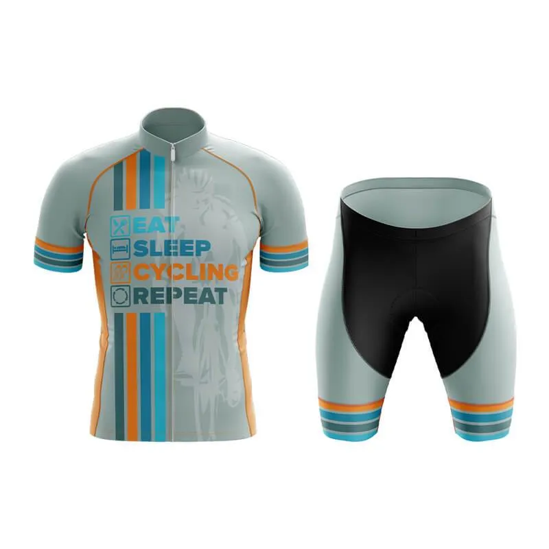 Eat Sleep Cycling Repeat (V4) Club Cycling Kit