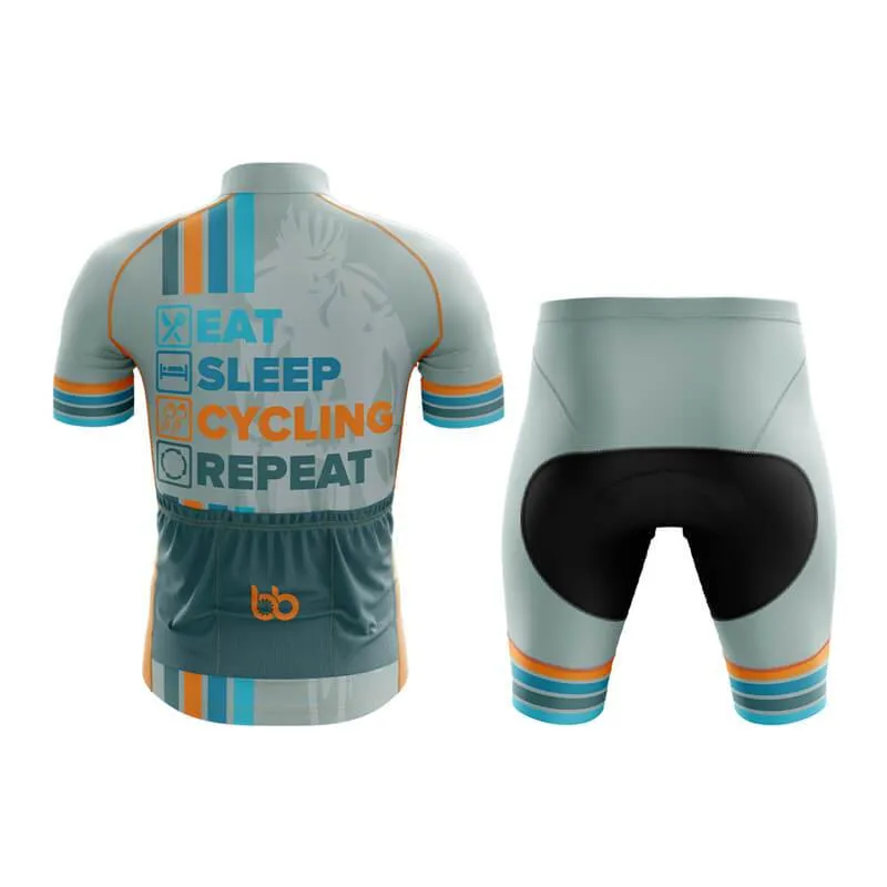 Eat Sleep Cycling Repeat (V4) Club Cycling Kit