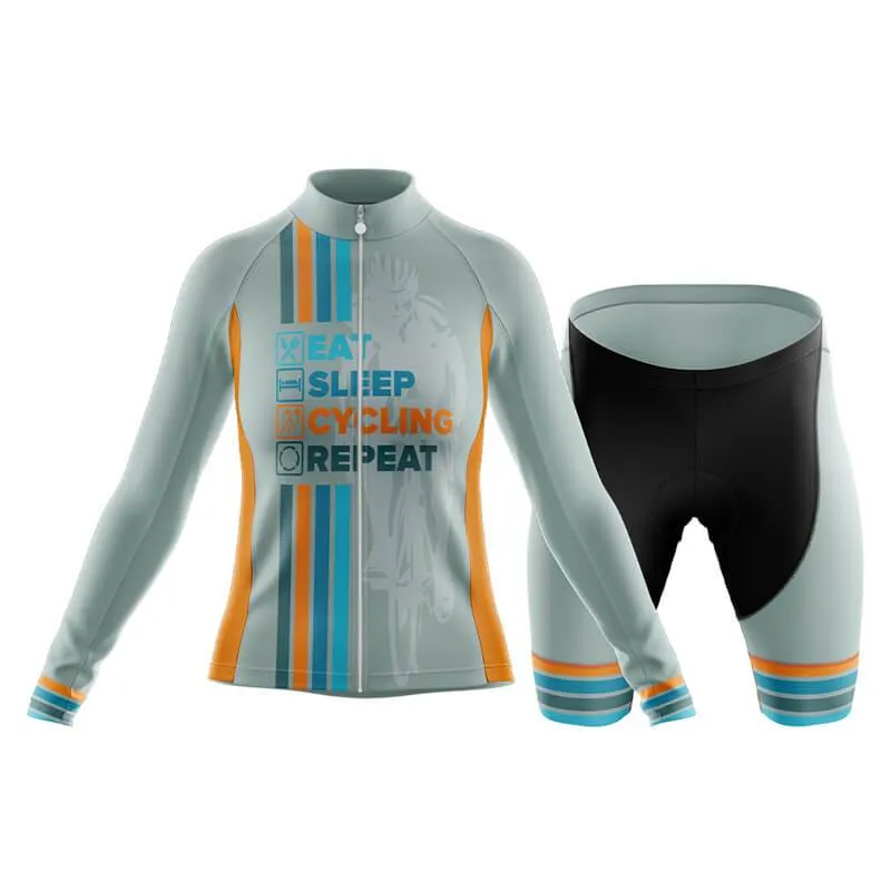 Eat Sleep Cycling Repeat (V4) Club Cycling Kit