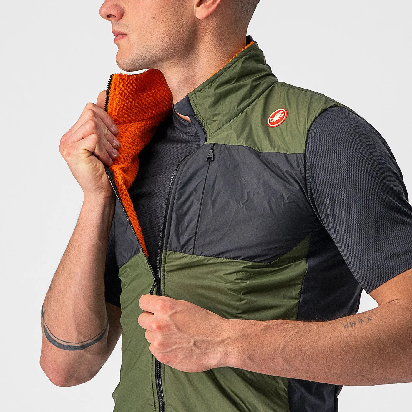 Gilet Castelli Unlimited Puffy - Verde