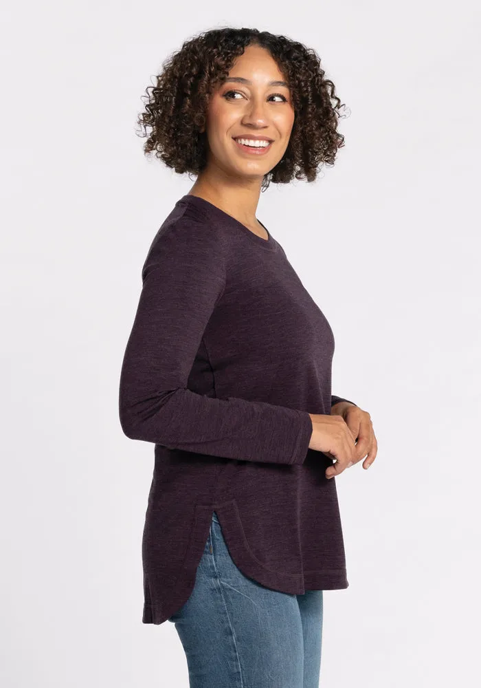 Hazel Tunic - Deep Plum