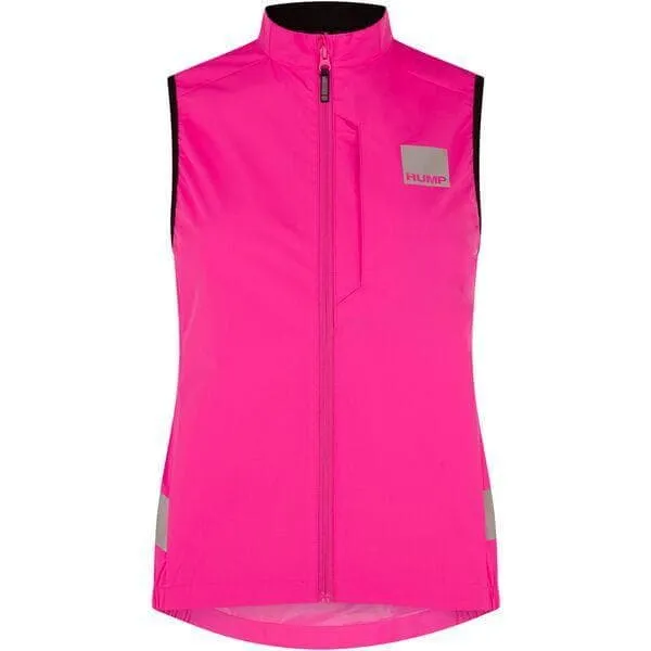 HUMP Strobe Women's Gilet; Pink Glo - Size 10