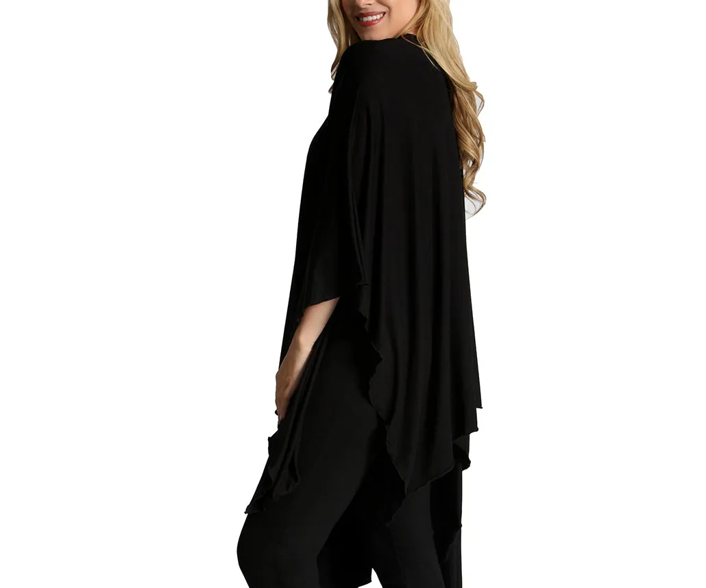 InstantFigure InstaWrap Tunic Shahl with Cold Shoulders 169COTU