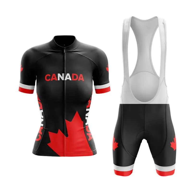 Invert Team Canada (Black) Club Cycling Kit