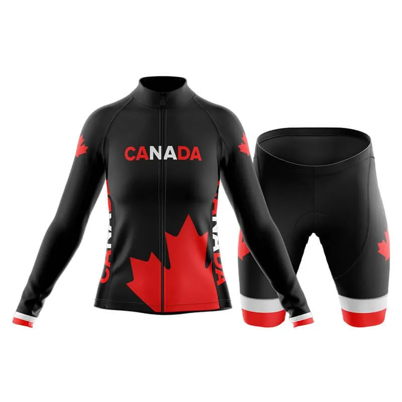 Invert Team Canada (Black) Club Cycling Kit