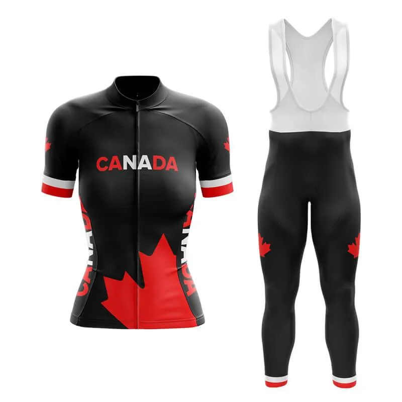 Invert Team Canada (Black) Club Cycling Kit