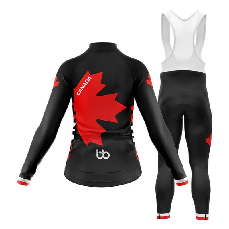 Invert Team Canada (Black) Club Cycling Kit