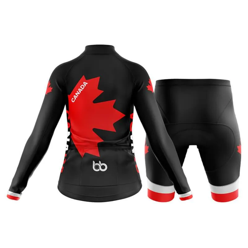 Invert Team Canada (Black) Club Cycling Kit