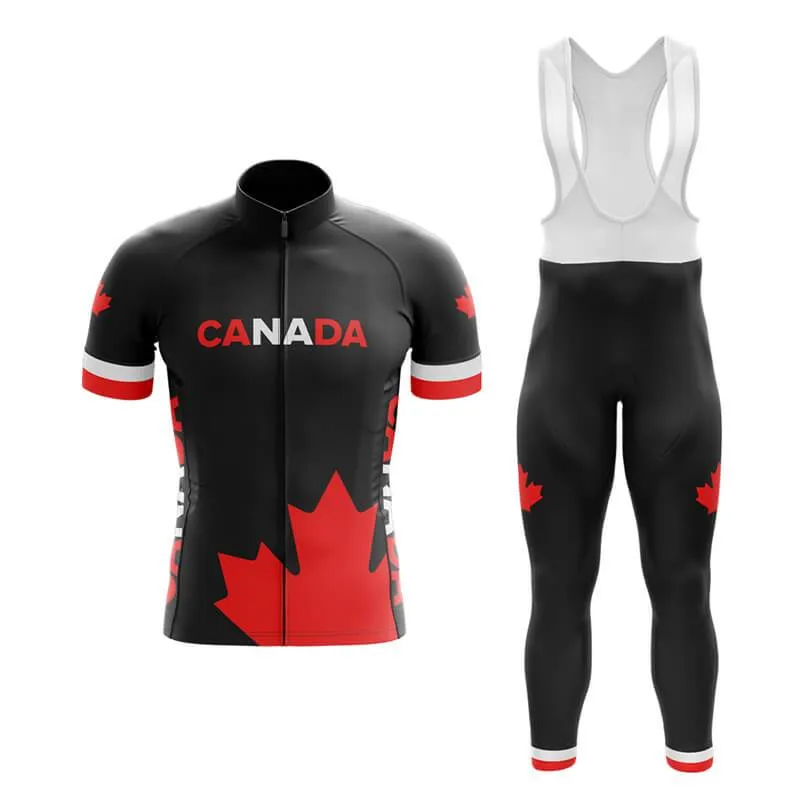 Invert Team Canada (Black) Club Cycling Kit