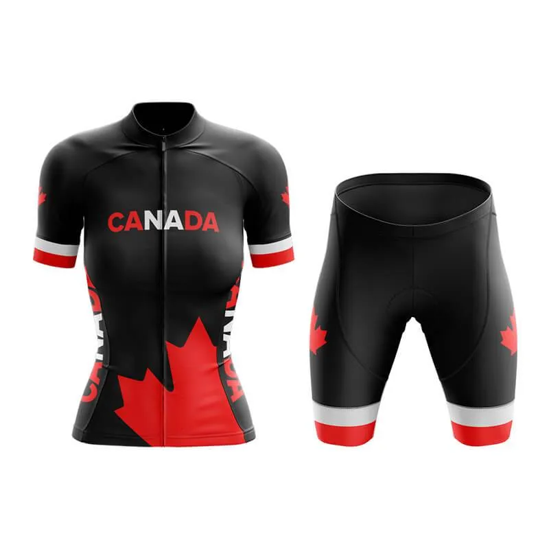 Invert Team Canada (Black) Club Cycling Kit