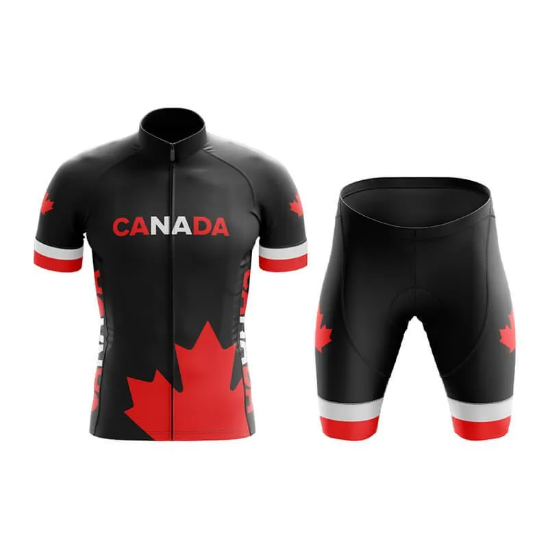 Invert Team Canada (Black) Club Cycling Kit