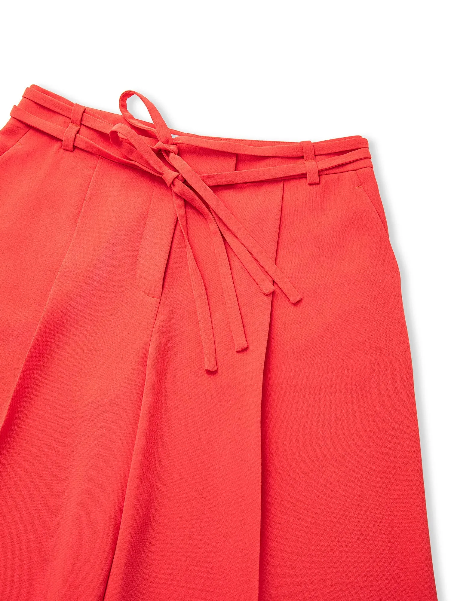 Ipekyol Double Belted Darted Trousers Coral