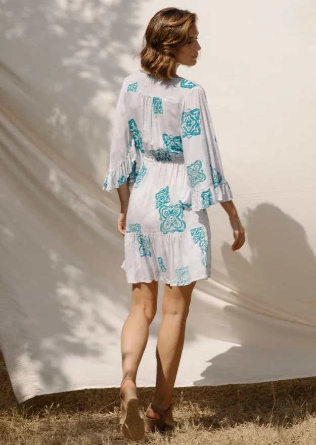 Jules Tunic Dress //  Georgette Print