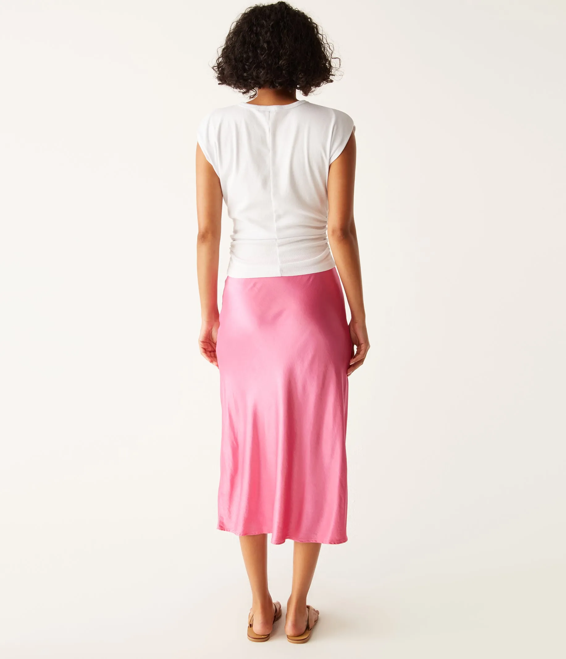 Leila Bias Midi Skirt