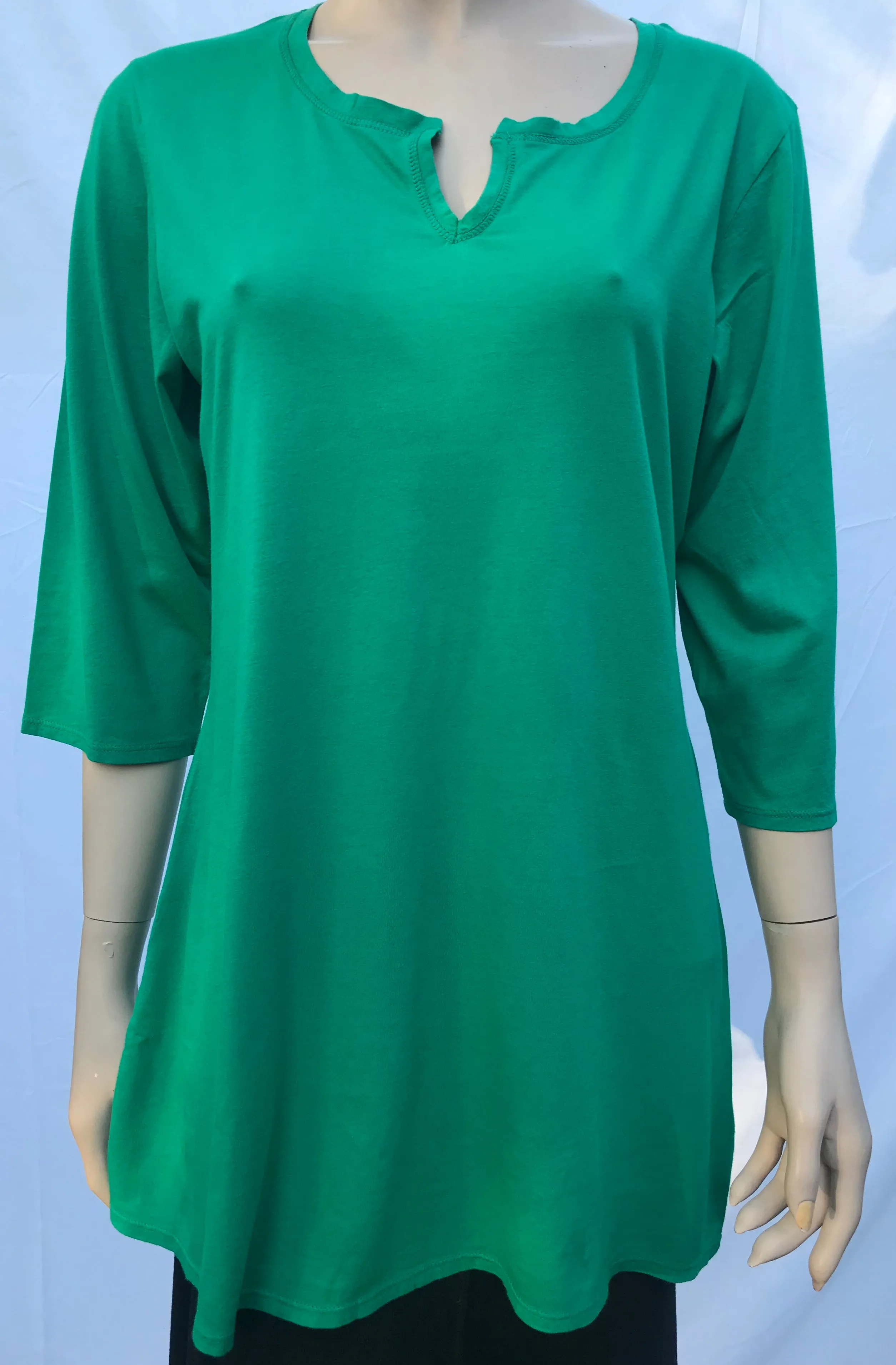 Lightweight Jersey Tunic - N. Emerald