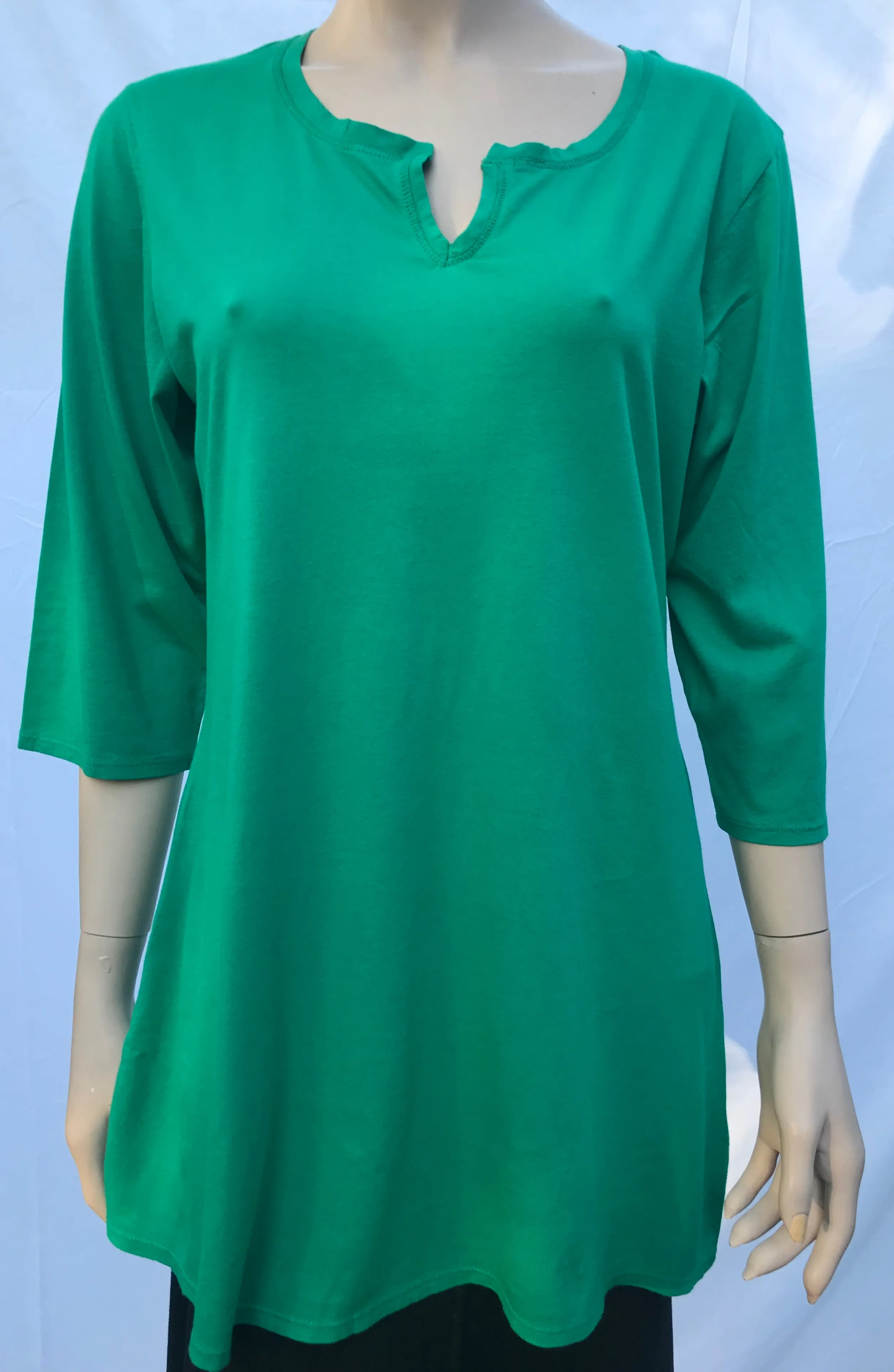 Lightweight Jersey Tunic - N. Emerald