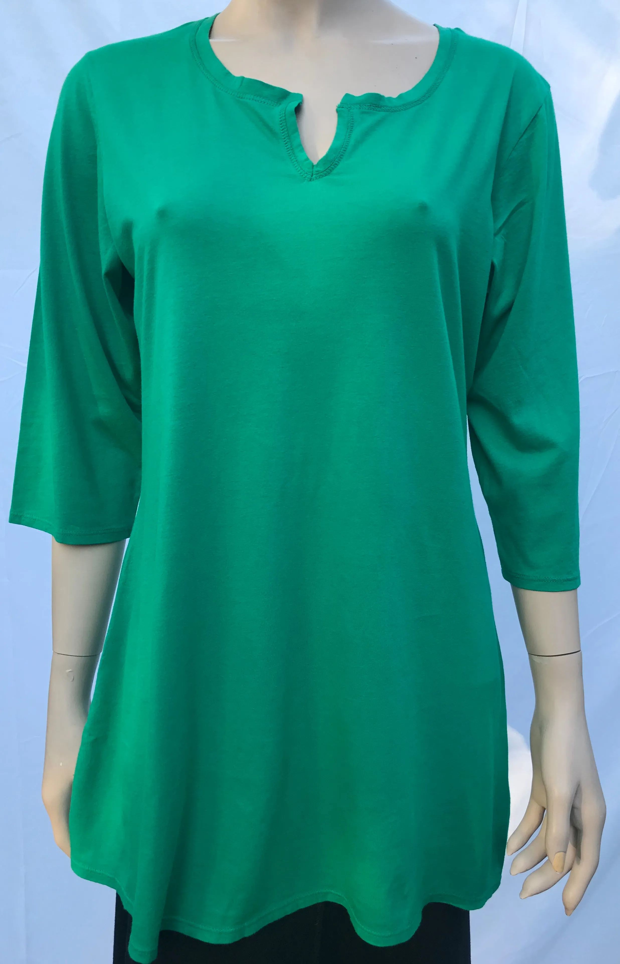 Lightweight Jersey Tunic - N. Emerald