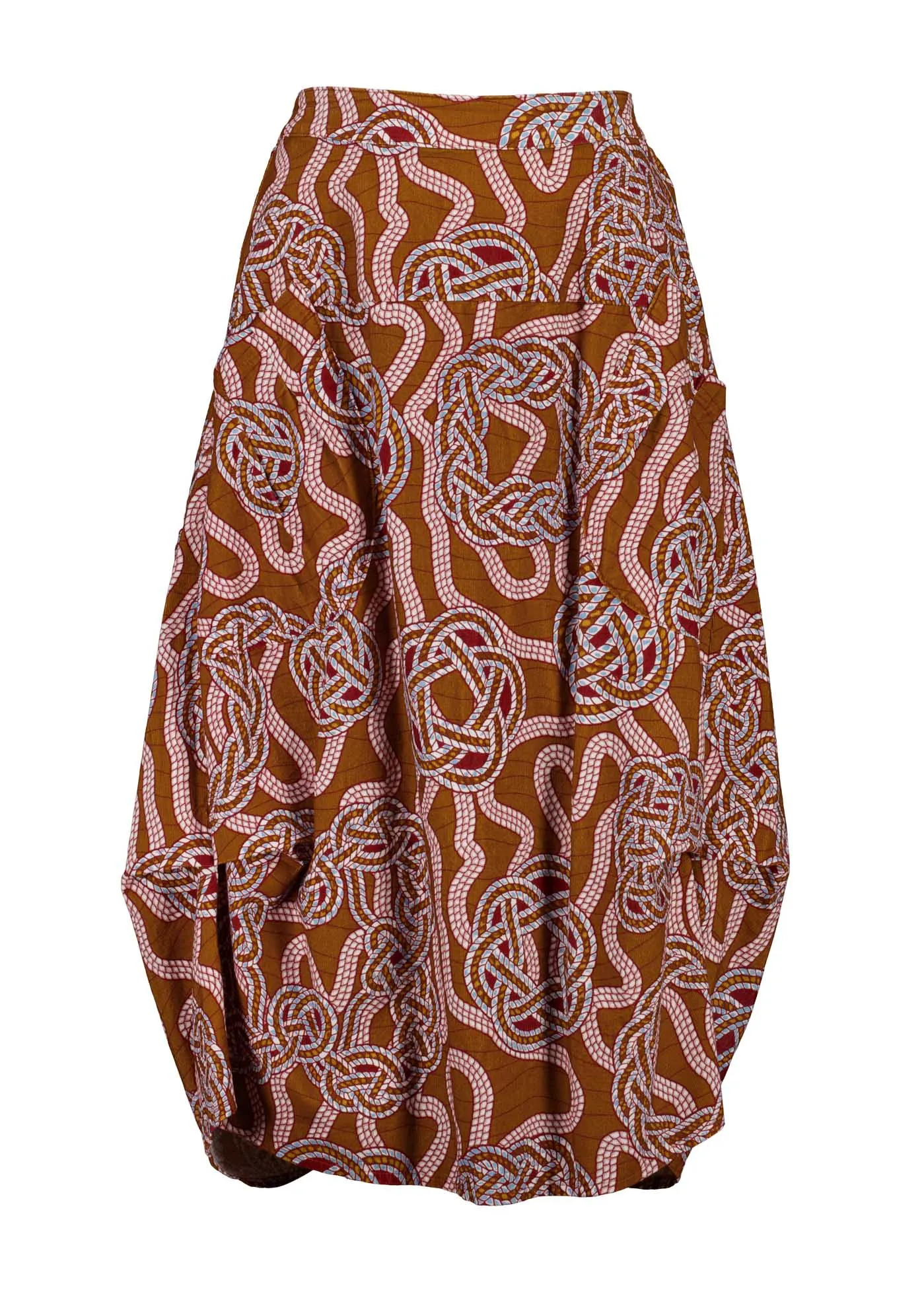 Loveknots Milwaukee Skirt Caramel in Fine Cord