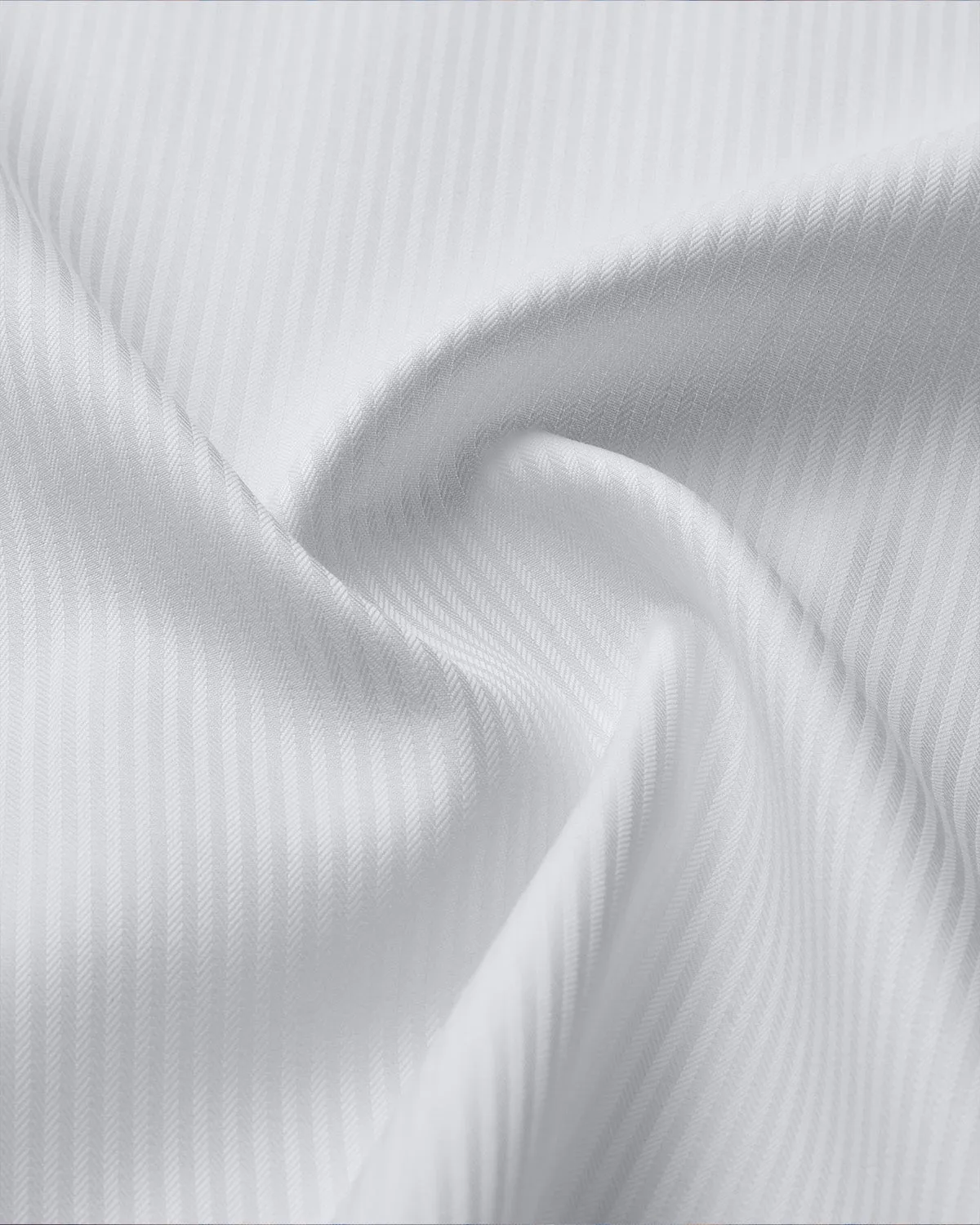 Luthai Wrinkle-Free Herringbone Shirt - White