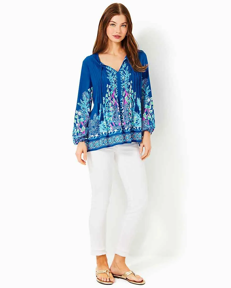 Marilina Long Sleeve Tunic Top