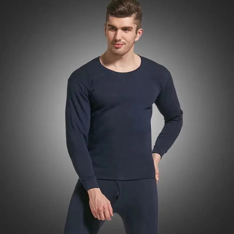 Men's Insulated Thermal Underwear Quick Dry Fleece Lined Base Layers for Winter Essentials