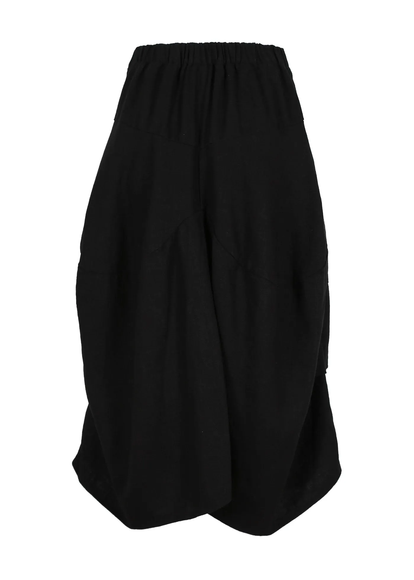 Milwaukee Fiesta Skirt Black in Slub Linen | Pre-Order (S)