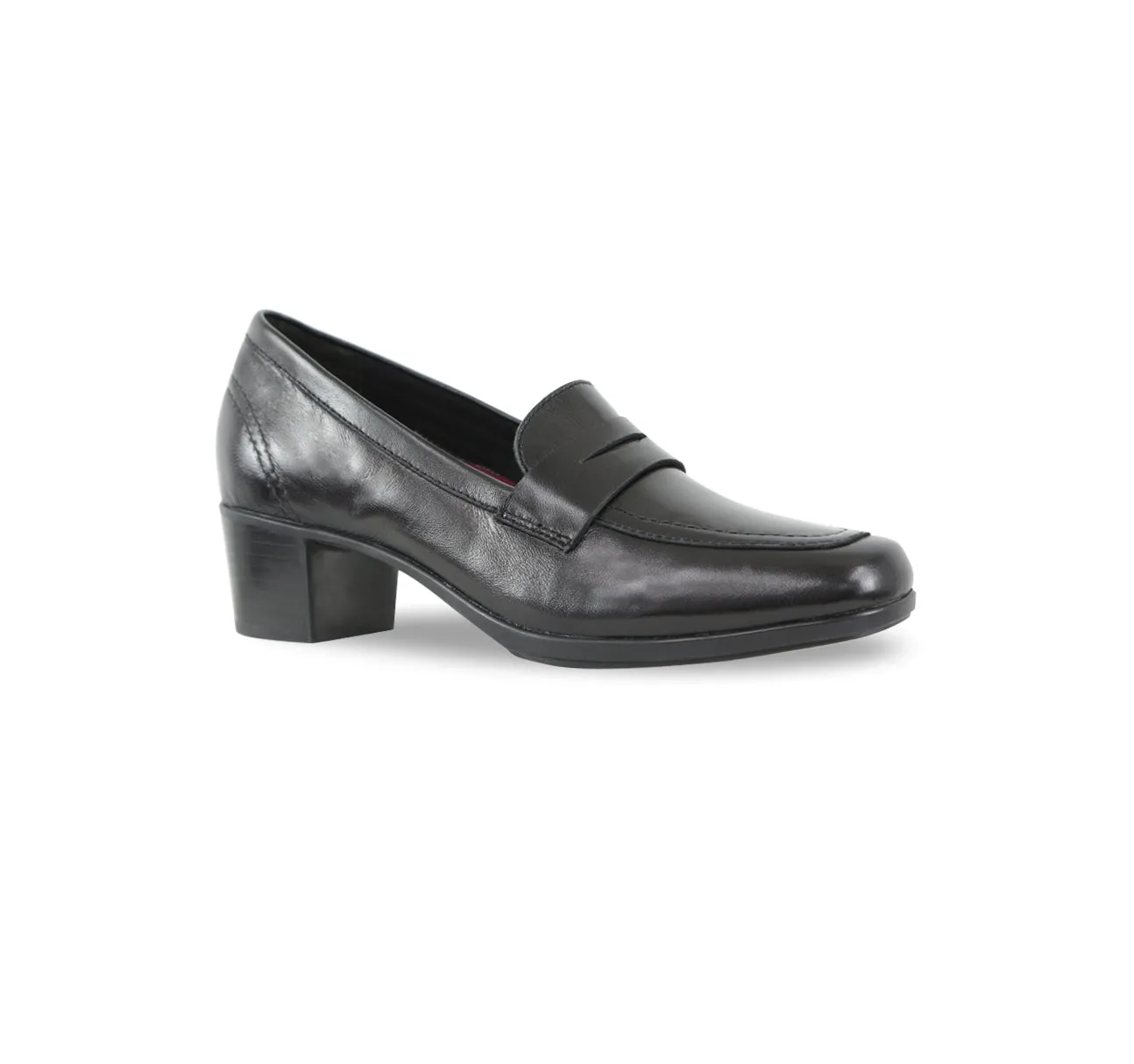 Munro Women's Ellis Loafer Black Lamb