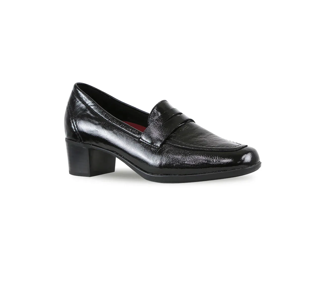 Munro Women's Ellis Loafer Black Patent