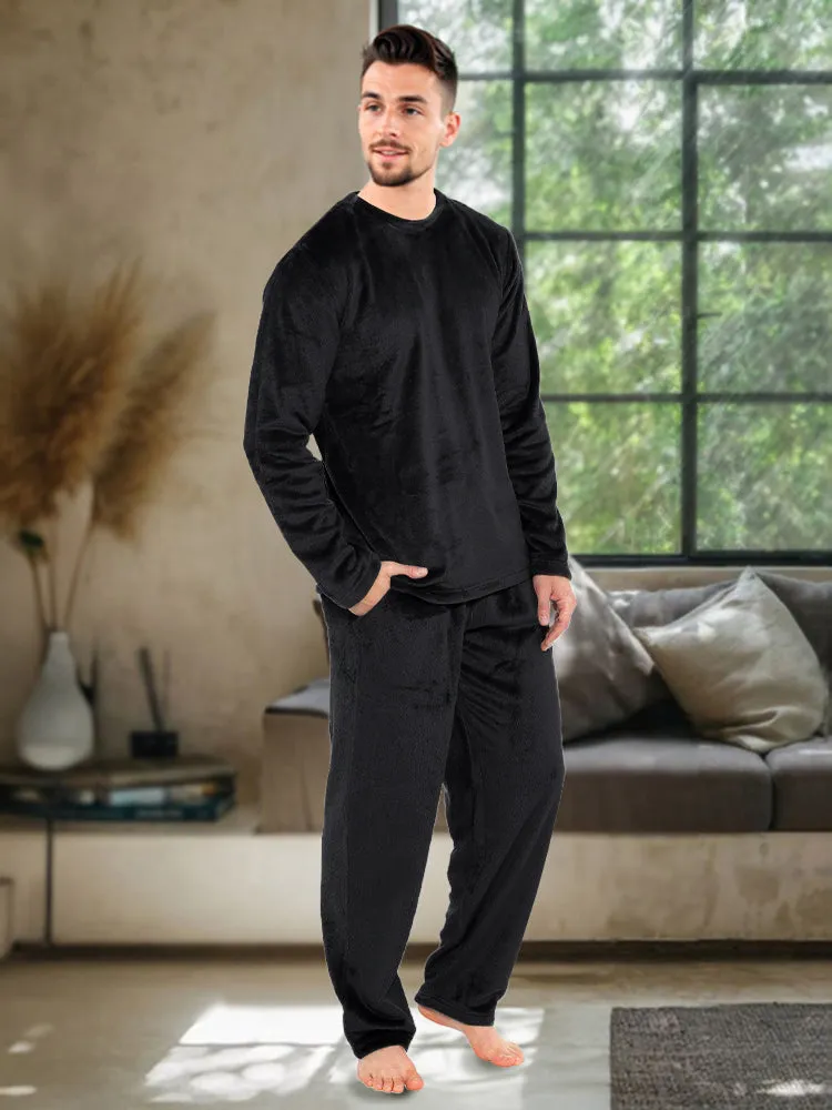 Thermal Flannel Fleece 2-Piece Set