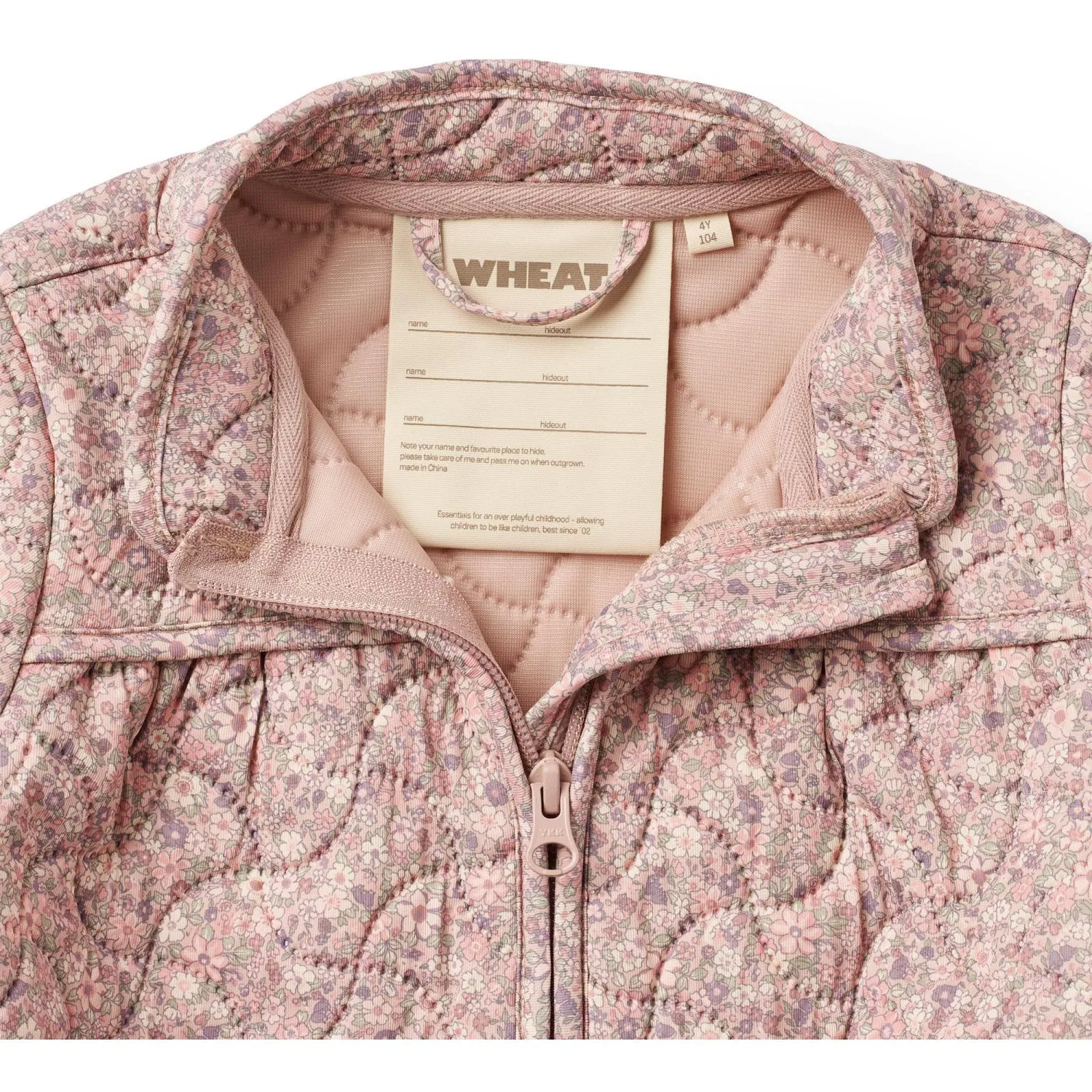 Wheat Powder Flower Meadow Thermo Jacket Tilde