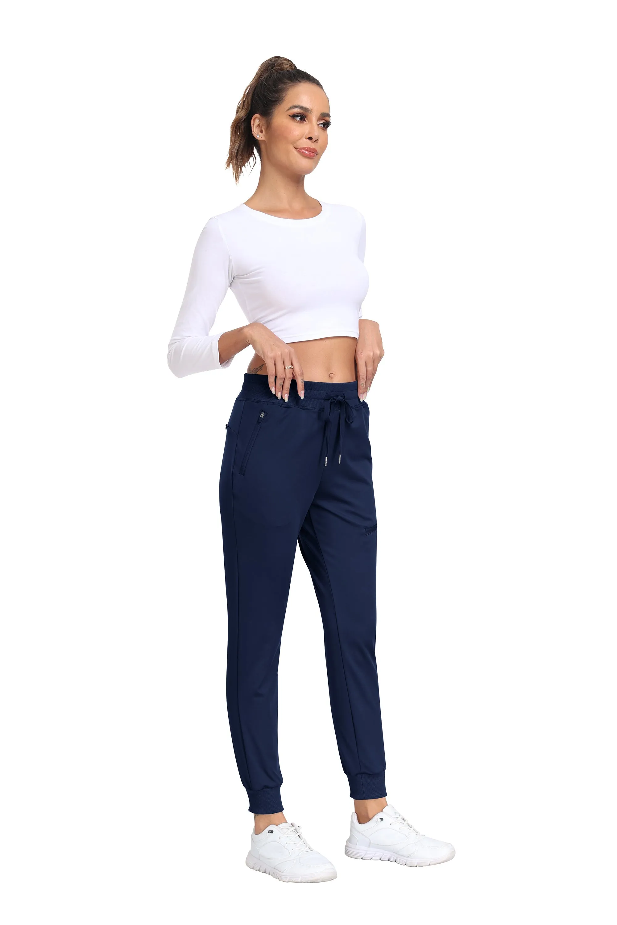 Women's Workwear Jogging High Waist Sweat pants