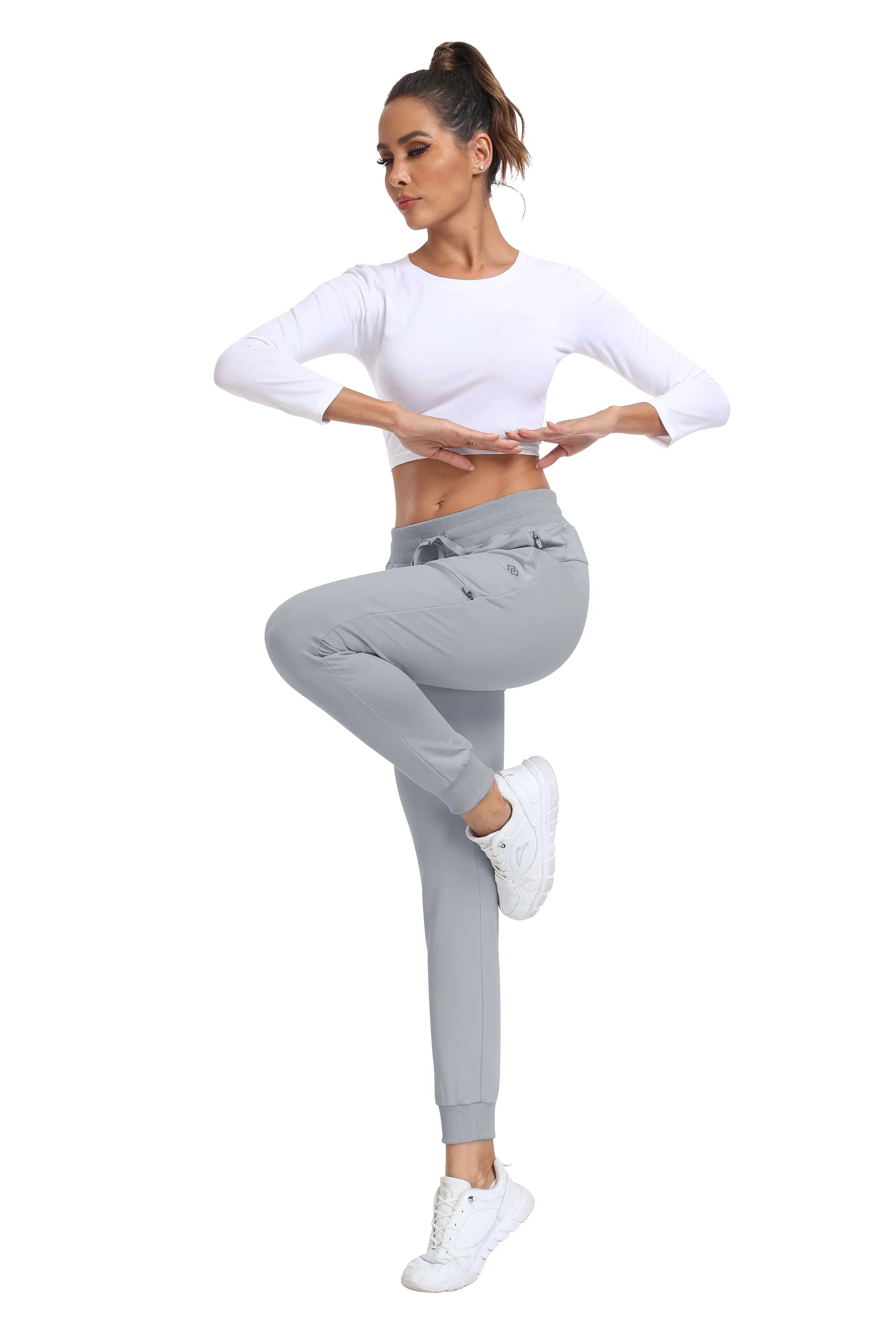 Women's Workwear Jogging High Waist Sweat pants