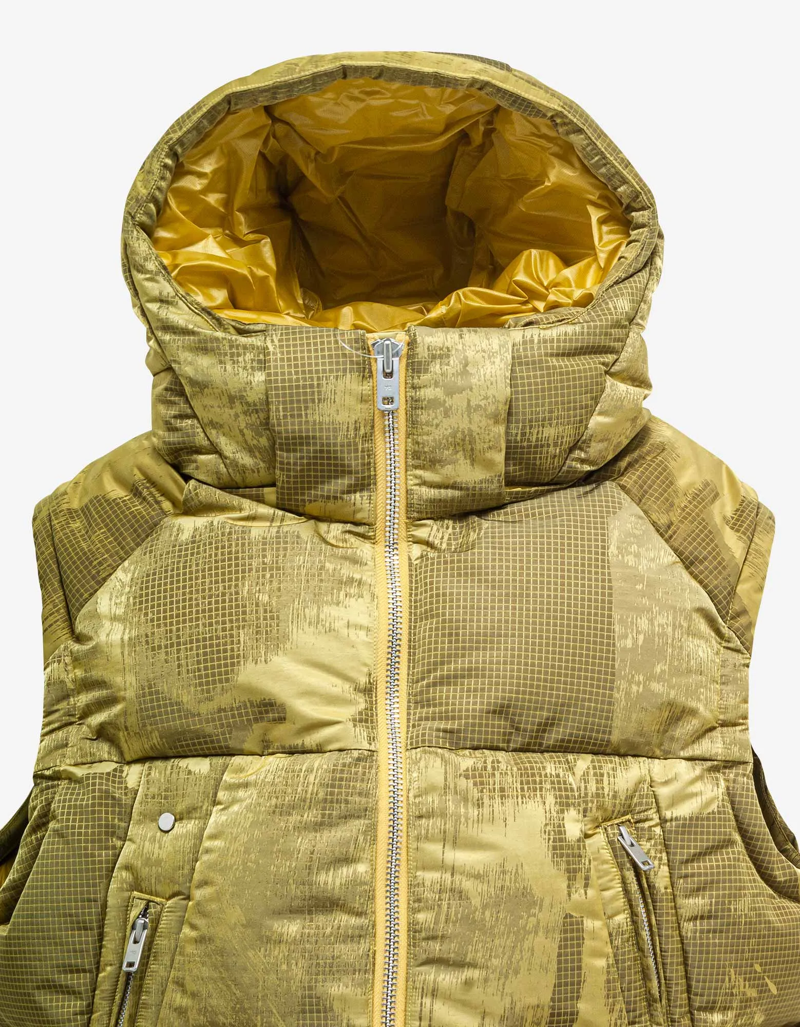 Y-3 Yellow Graphic Gilet